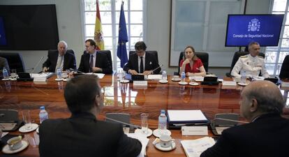 Rajoy preside la reuni&oacute;n del Consejo de Seguridad Nacional sobre Venezuela