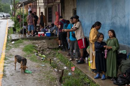 Trojes está sufriendo un aluvión de personas procedentes de países del sur. Situada a pocos kilómetros de la frontera con Nicaragua, este es uno de los puntos calientes de la emergencia migratoria en Honduras.