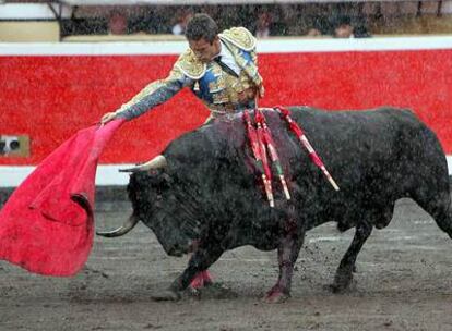 José Mari Manzanares, en su segundo toro.