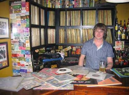 Ricardo Alameda, en la Sala Beat de Tomelloso, el pasado viernes.