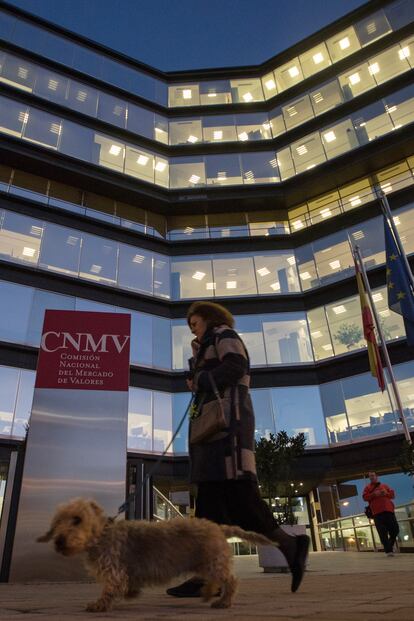 Sede de la Comisión Nacional del Mercado de Valores en Madrid.