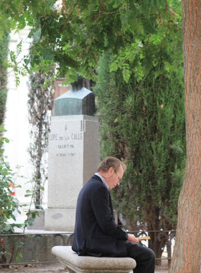 El escritor Martin Amis, en Segovia.