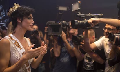 Taalin Abu Hana, ganadora del primer concurso de belleza Trans Israel.