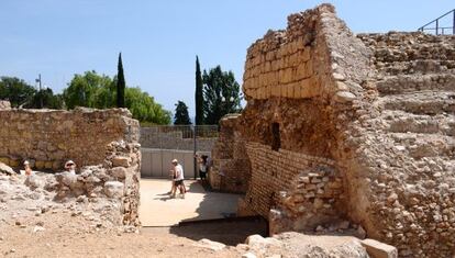'Porta Triumphalis' del circo de Tarraco, recién recuperada para los visitantes.