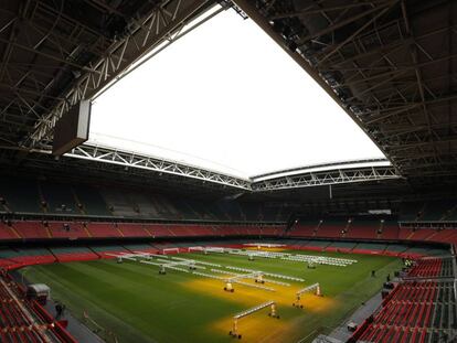 Cardiff Stadium, onde será disputada a final da Champions.