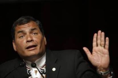 En la imagen, el presidente de Ecuador, Rafael Correa. EFE/Archivo
