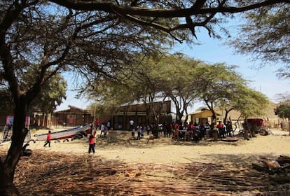 Escola Santa Elena, no Peru.