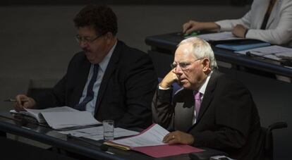 El ministro alemán de Finanzas, Wolfgang Schäuble.