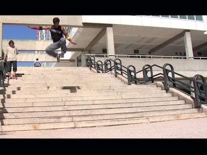'Parkour', el arte del desplazamiento urbano