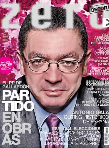 El alcalde de Madrid provocó polémica con su aparición en la revista, que no fue vista con buenos ojos por los miembros de su partido.