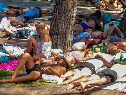 Asistente al festival FIB de Benic&agrave;ssim.