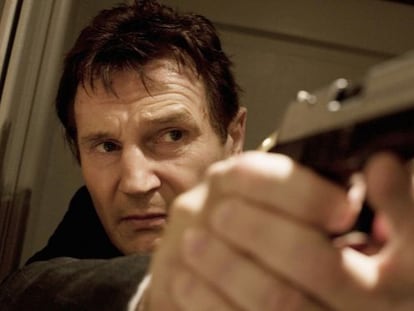 Liam Neeson en un fotograma de 'Venganza: conexión Estambul'.