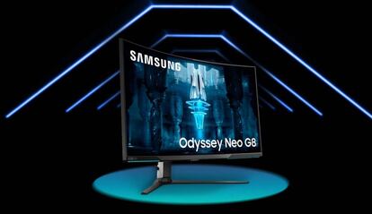 Aspecto del Samsung Odyssey Neo G8