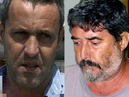 Sebastián Etxaniz (derecha) y Juan Víctor Galarza.