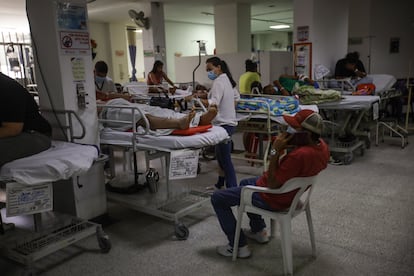 La sala de urgencias en un hospital en El Espinal, Colombia, en junio de 2022.