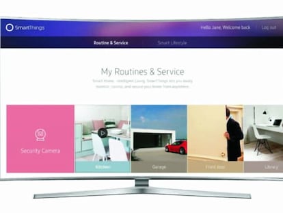 Desde las nuevas Smart TV de Samsung podrás controlar toda tu casa