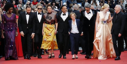 Los miembros del jurado en la 72 edición del Festival de Cannes.  