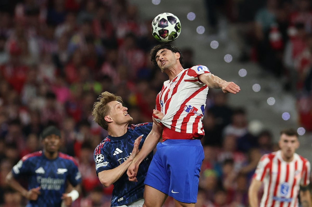 Arteta valora el plan y denuncia el anulado penalti de Hancko a Eze en el Metropolitano