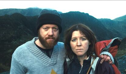 Alice Lowe y Steve Oram, protagonistas y guionistas de 'Turistas'.