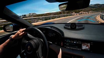 Porsche Taycan interior