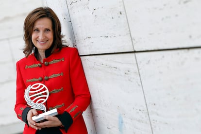 La escritora Paloma Sánchez-Garnica, ganadora del premio Planeta 2024 con la novela 'Victoria'.