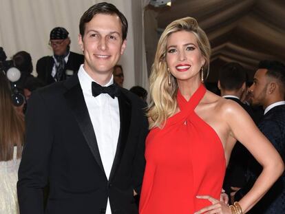 Jared Kushner e Ivanka Trump en la fiesta del Met de 2016. 