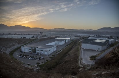 Una maquila en Tijuana, Baja California, cerca de la frontera con EE UU. CUARTOSCURO /