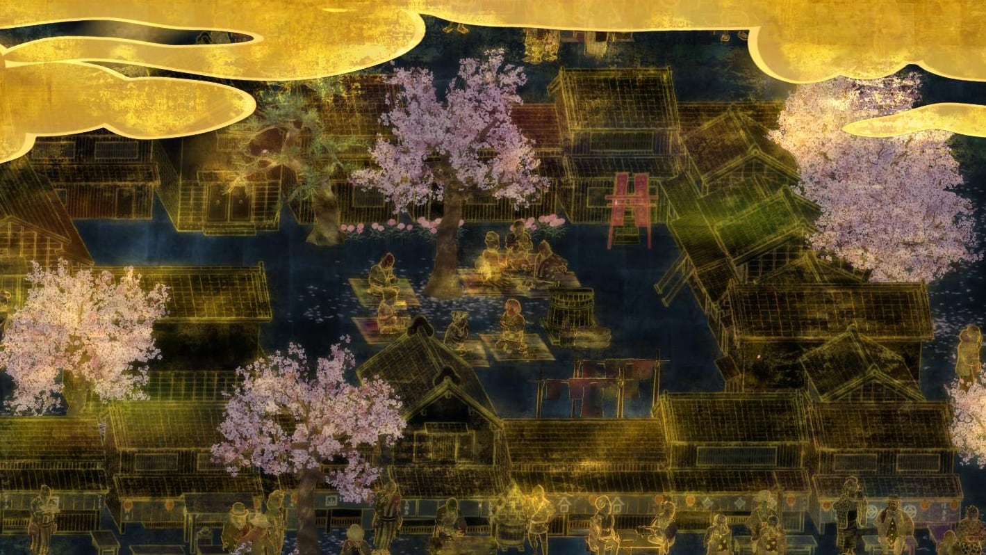 Un fragmento de la obra 'The World of Irreversible Change' (El mundo del cambio irreversible), antes de que comenzara la guerra.