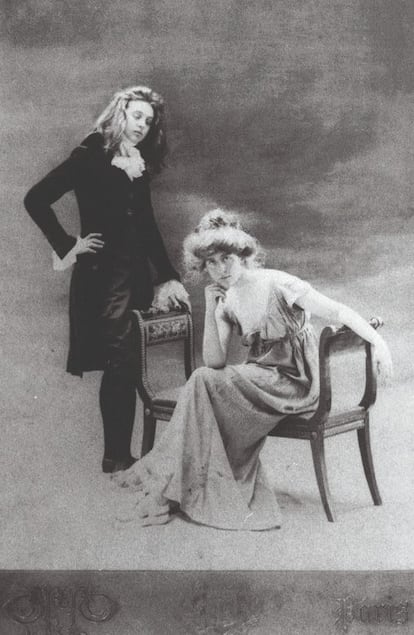 Natalie C. Barney y la poeta Renée Vivien.