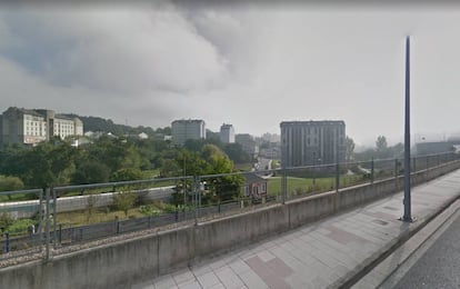 Avenida de la Infanta Elena, en Lugo, donde se produjo el atropello.