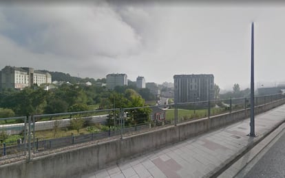 Avenida de la Infanta Elena, en Lugo, donde se produjo el atropello. 