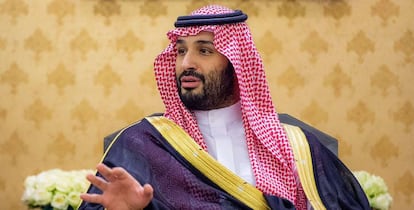 Mohamed Bin Salmán, príncipe heredero de Arabia Saudí, en Yeda, el 27 de septiembre.