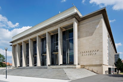 El Teatro Janáček, en Brno.