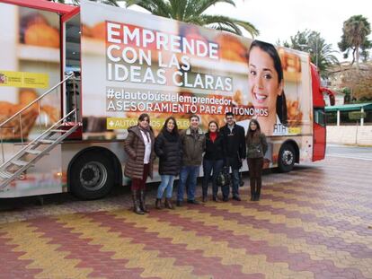 El bus del emprendedor se pone en marcha
