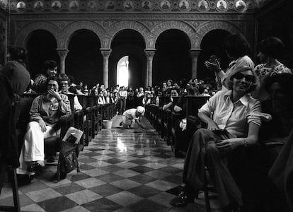 ‘Jornadas catalanas de la mujer’. Paraninfo de la Universidad de Barcelona, 1975.