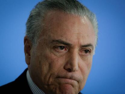 Michel Temer no &uacute;ltimo dia 02 em Bras&iacute;lia. 