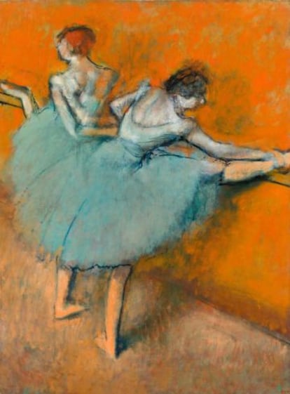 'Bailarinas en la barra', de Degas, comprada por Duncan Phillips en 1944.