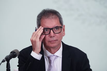 Edgar Amador Zamora, en Ciudad de México, el 8 de septiembre.
