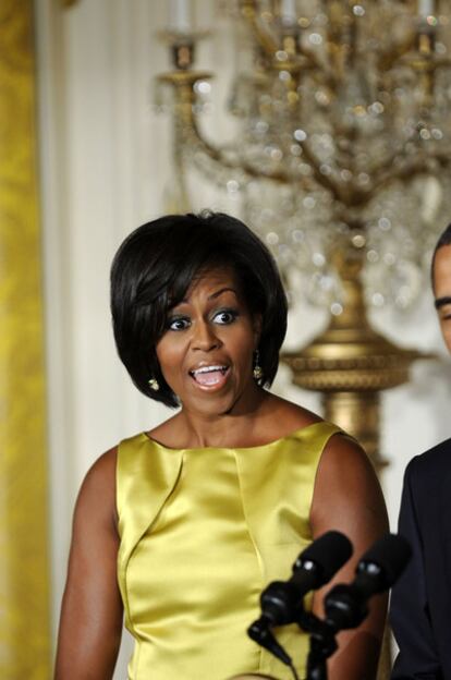 Michelle Obama en una imagen del 5 de octubre de 2010