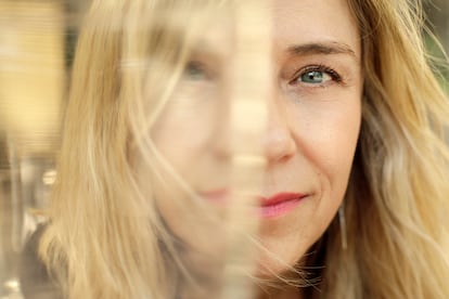 La fotógrafa, Judith Prat, retratada este miércoles 30 de julio en Zaragoza.