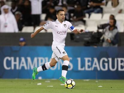 Xavi Hernández, con el Al-Sadd.