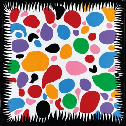 <i>Once the Abominable War is Over, Happiness Fills our Hearts</i> (2010), obra de Yayoi Kusama.