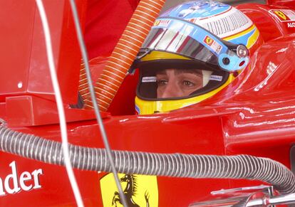 El piloto de Ferrari, por delante de sus rivales antes de la pole