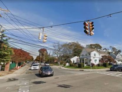 Imagen de la avenida Dixon, en Amityville (Nueva York).