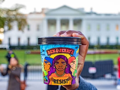 El helado anti-Trump de Ben & Jerry’s que promueve la igualdad. 
 