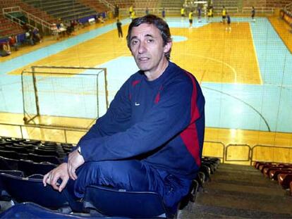 Pesic, en su etapa como entrenador del Barcelona.