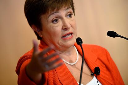 Directora del Fondo Monetario Internacional Kristalina Georgieva