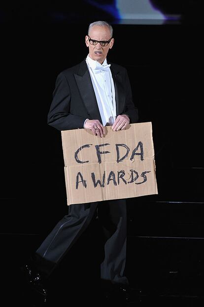 En los CFDA Awards, los Oscar de la moda, en 2014.