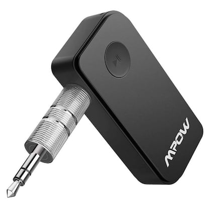 Este adaptador Mpow bluetooth permite añadir conectividad inalámbrica a un dispositivo que no cuenta con ella