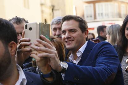El líder de Ciudadanos, Albert Rivera, en Córdoba.